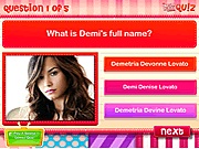 Celeb - Quiz do you know Demi Lovato