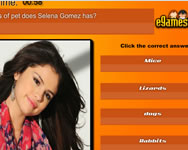 Selena Gomez quiz Celeb jtkok ingyen